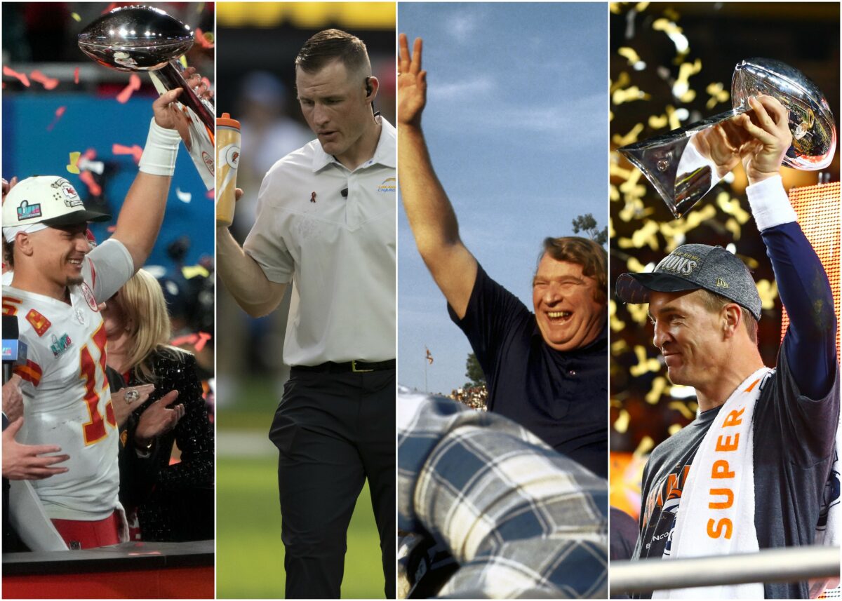 Broncos, Chiefs and Raiders have all won 3 Super Bowls with Chargers yet to win their first