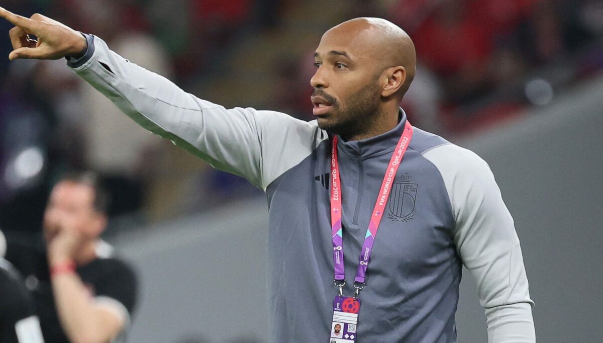 Thierry Henry sort of puts himself out there for the USMNT coaching job