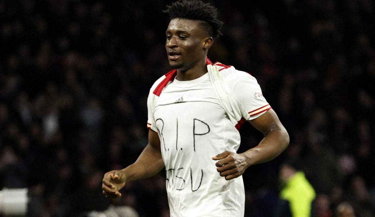 Kudus pays tribute to Atsu — and referee lets him off without a yellow