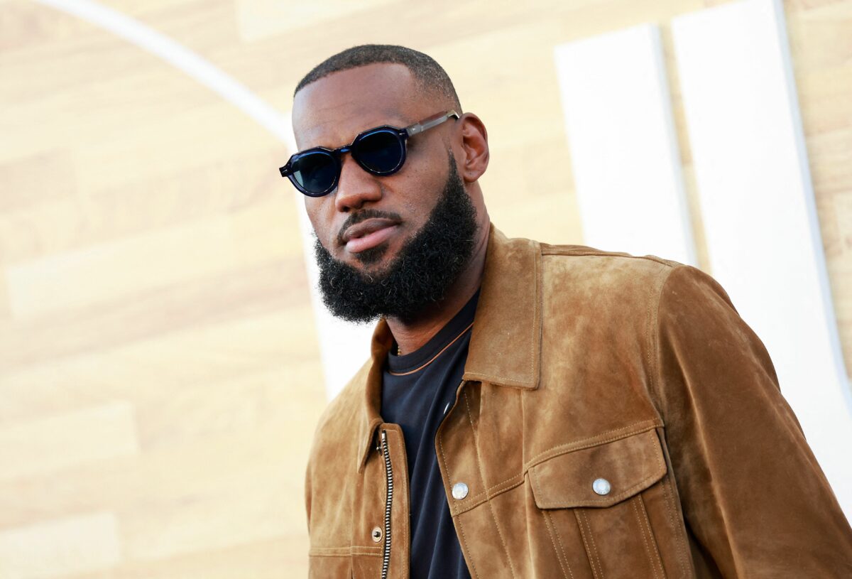 LeBron James riled up NBA fans with his Super Bowl holding call takes