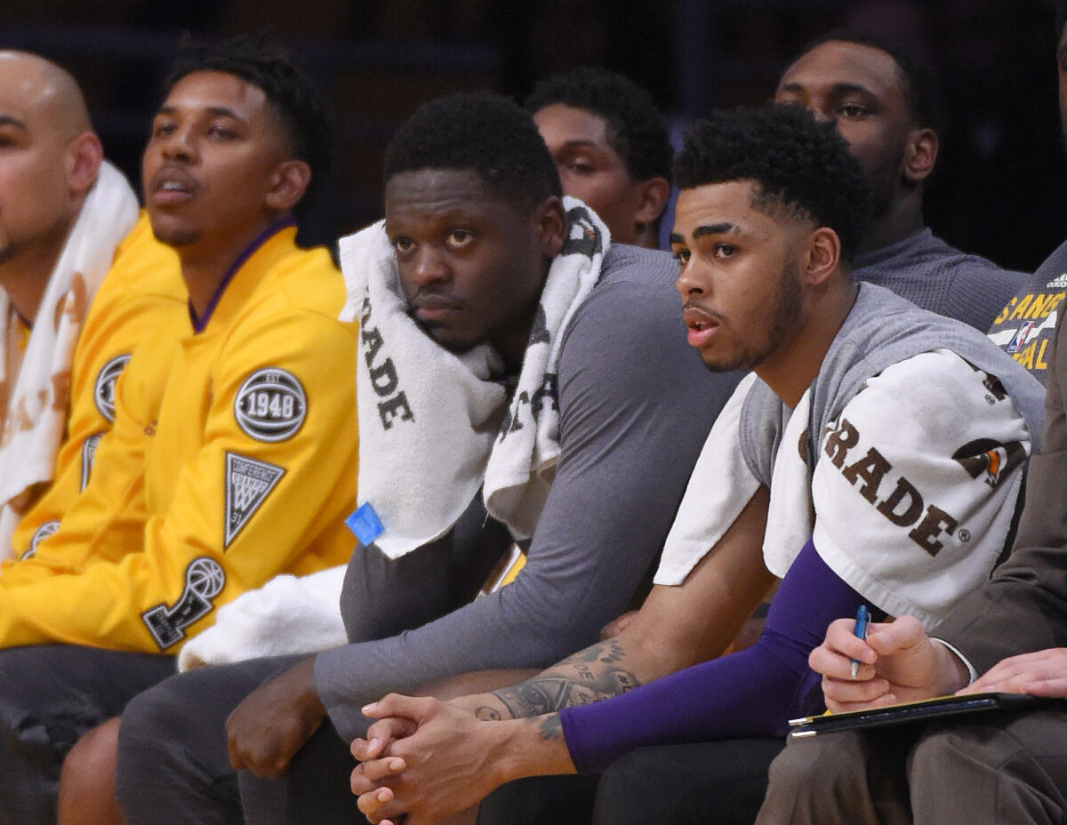 A quick reminder why D’Angelo Russell’s first Lakers’ stint ended in chaos (taking Nick Young down with him)