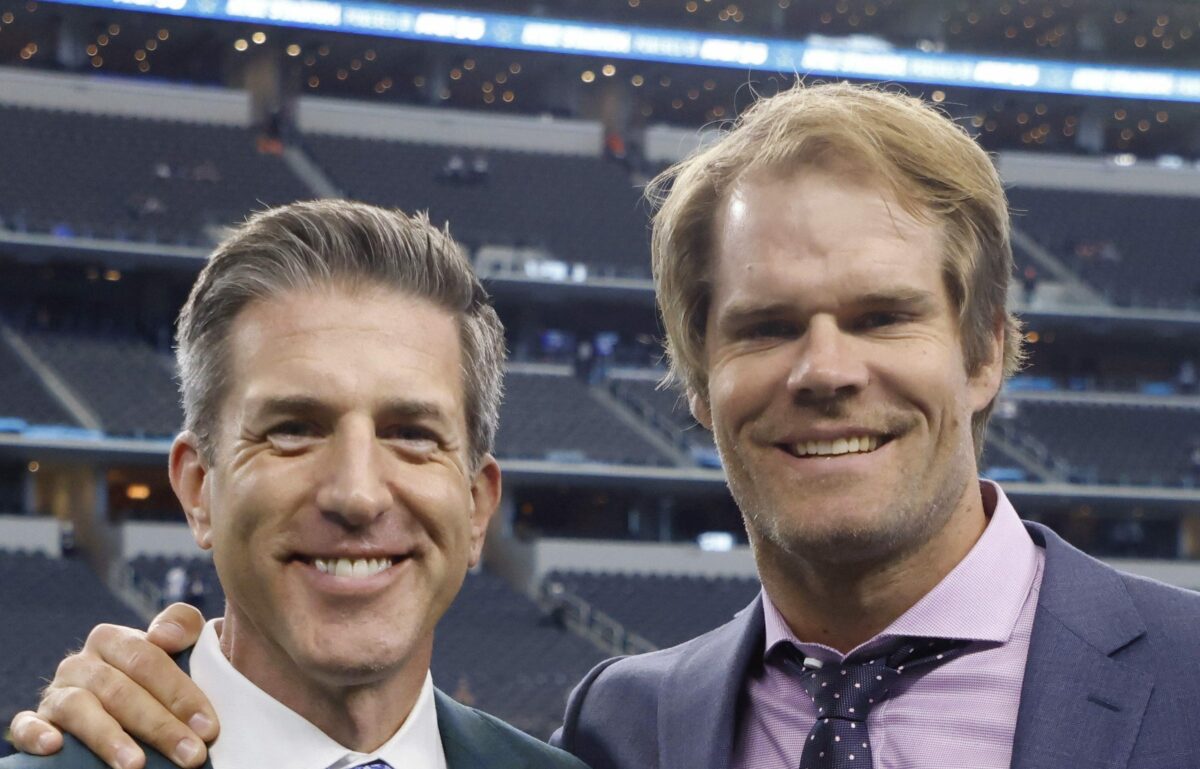NFL fans totally loved Kevin Burkhardt and Greg Olsen’s announcing during Super Bowl 57