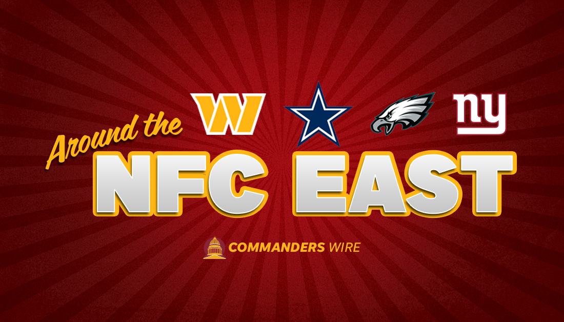 Where are the Commanders in the NFC East right now?