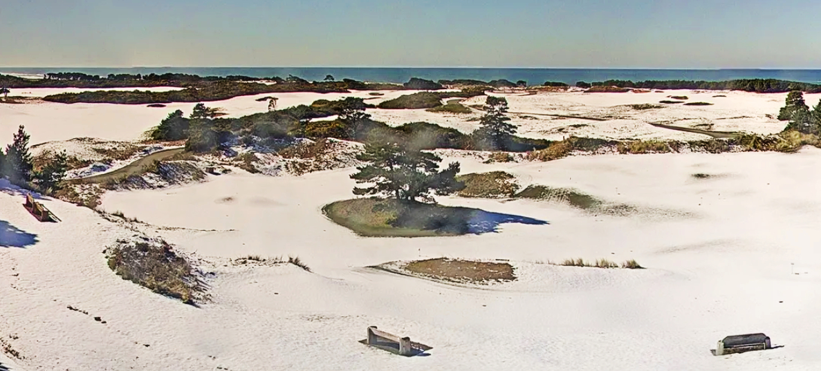 Snow closure at Bandon Dunes? It happened for the second straight day on Friday