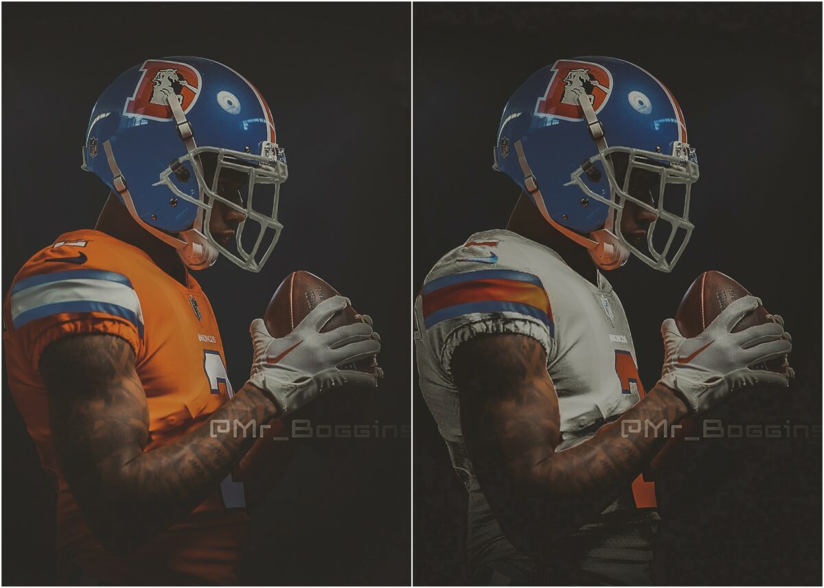 Broncos fan creates beautiful uniform concept