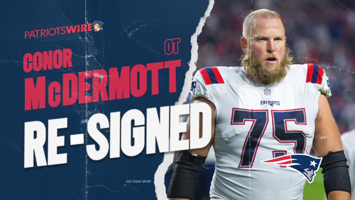 Details of Patriots OT Conor McDermott’s new contract revealed