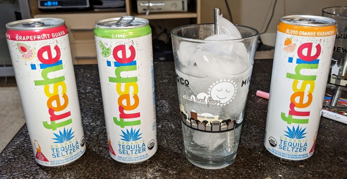 Beverage of the week: Freshie Organic Tequila Seltzer is gonna clean up come summer time