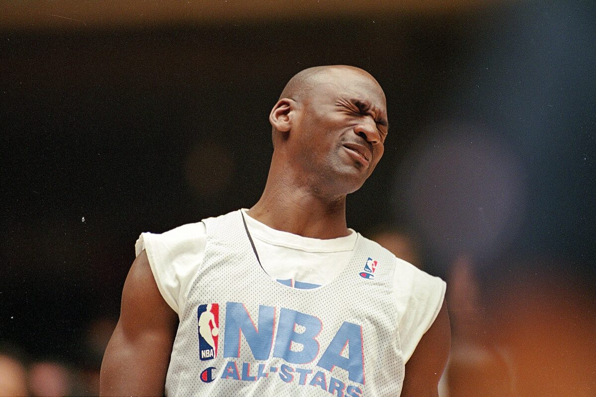Michael Jordan remains the worst player ever at the three-point contest