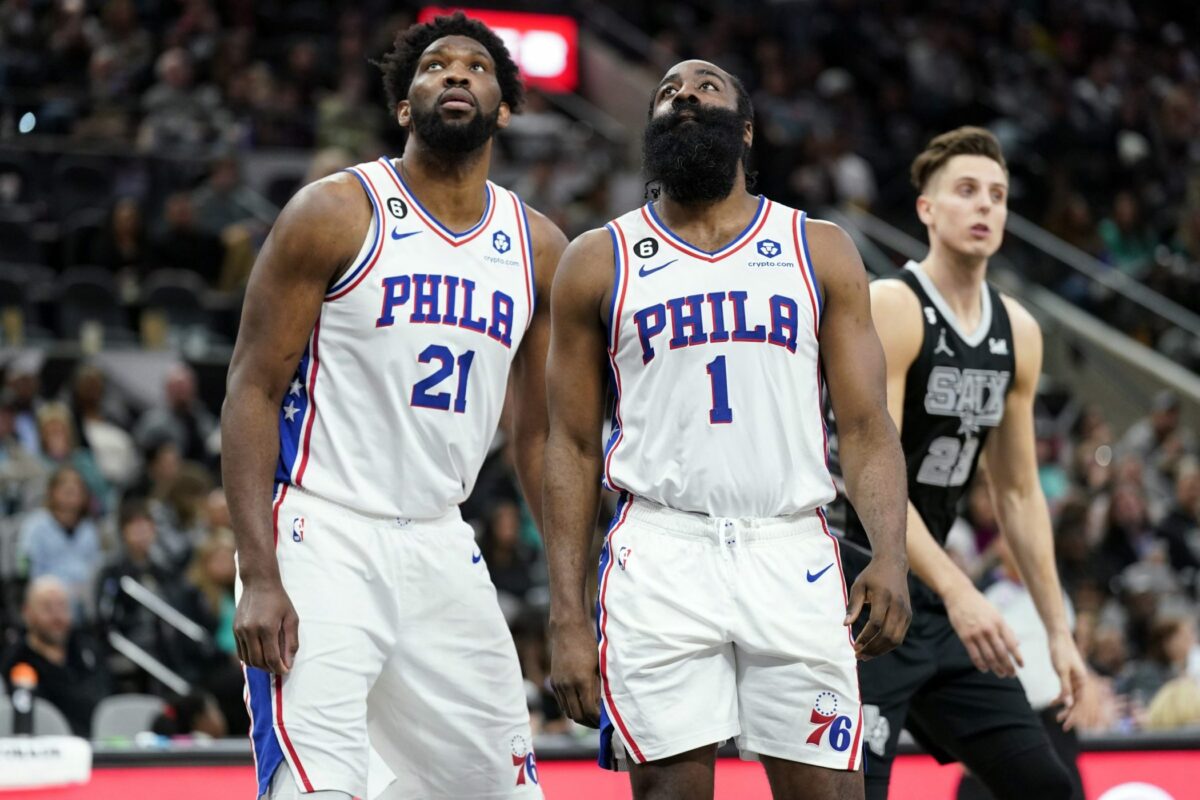 Player grades: Joel Embiid, James Harden lead Sixers to road win over Spurs