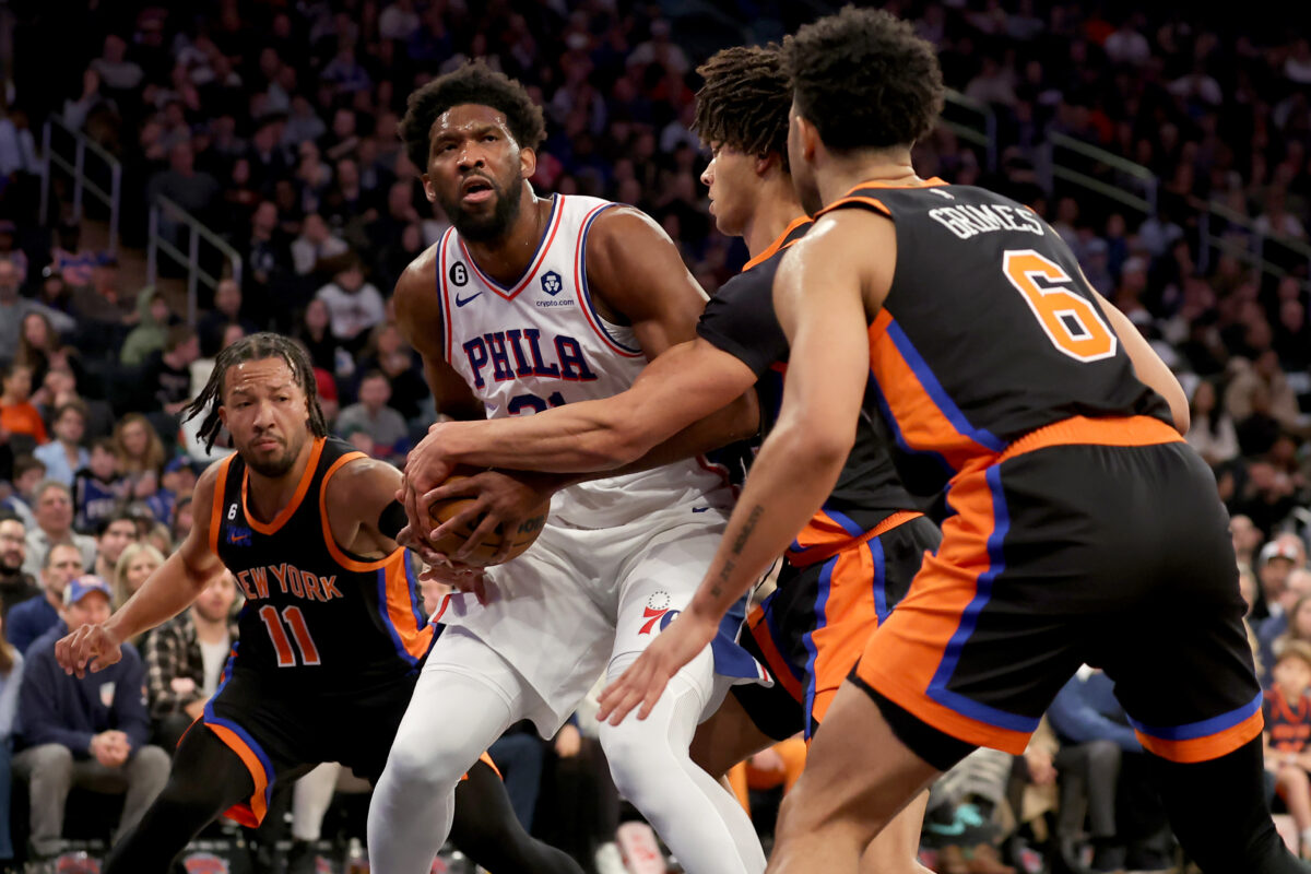Player grades: Knicks use team effort to hand Joel Embiid, Sixers road loss