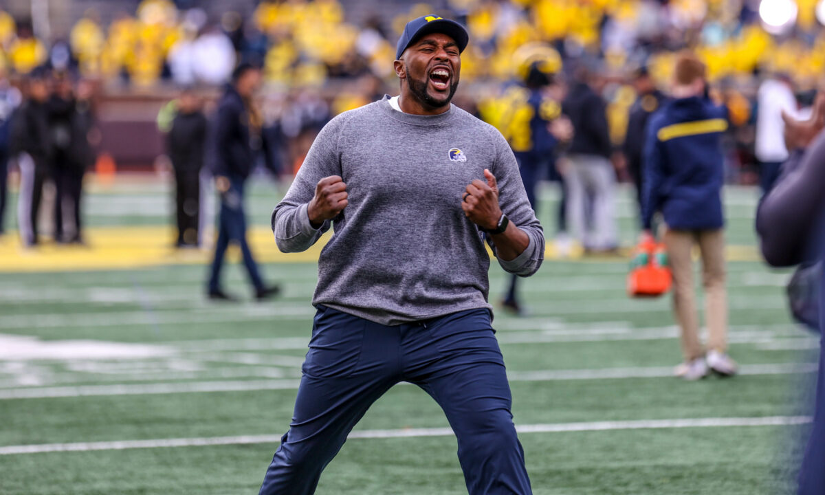 Michigan football announces staff changes