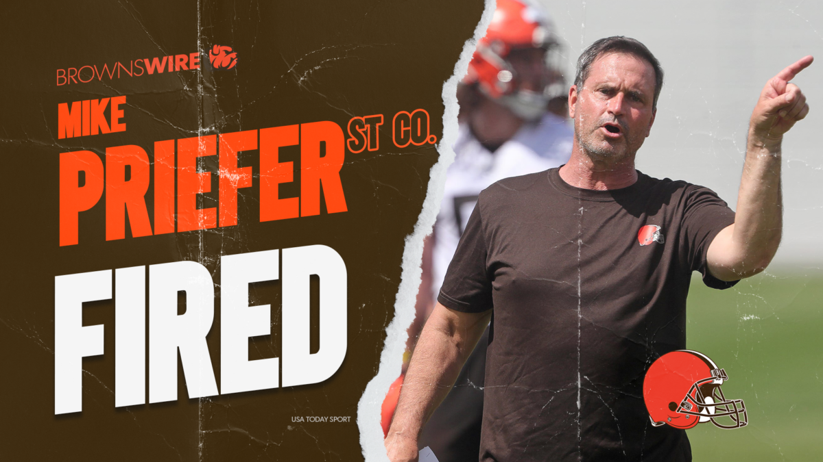 Report: Browns part ways with ST coordinator Mike Priefer