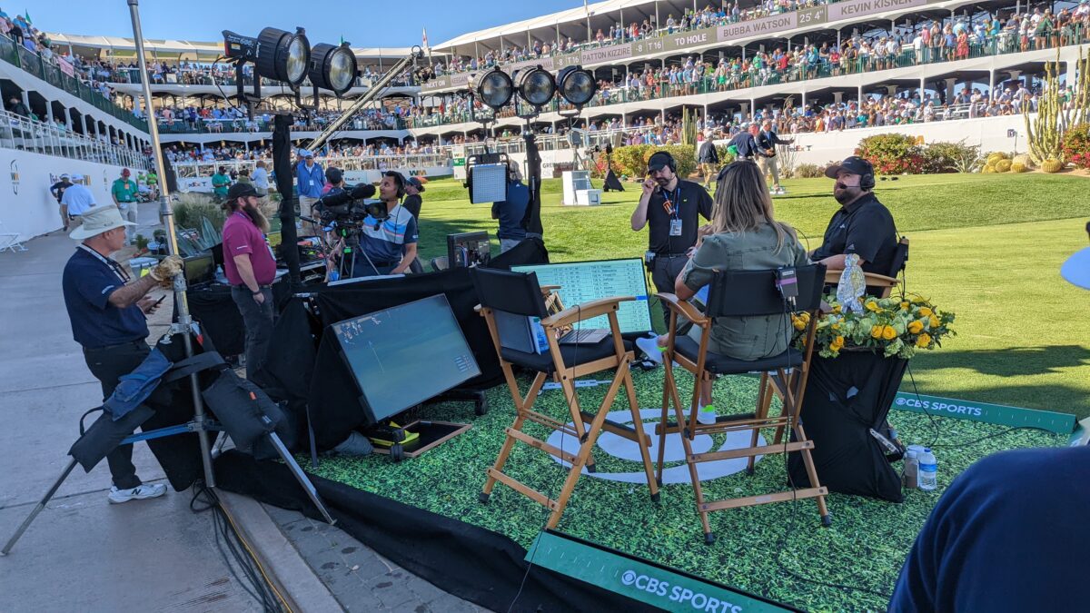 CBS golf set at 16th hole at WM Phoenix Open to be replicated at four other PGA Tour events in 2023