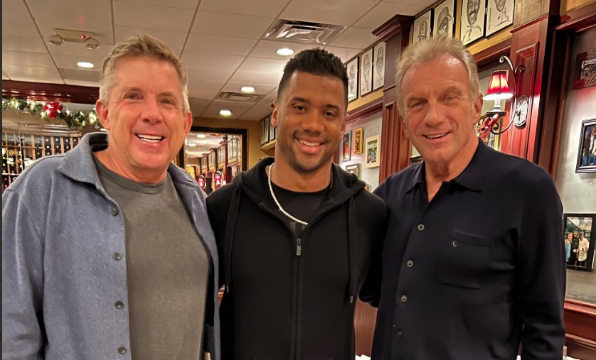 Russell Wilson has dinner with new Broncos coach Sean Payton