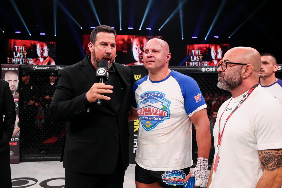 Bellator 290 results: Fedor Emelianenko says farewell after quick loss to Ryan Bader in retirement fight