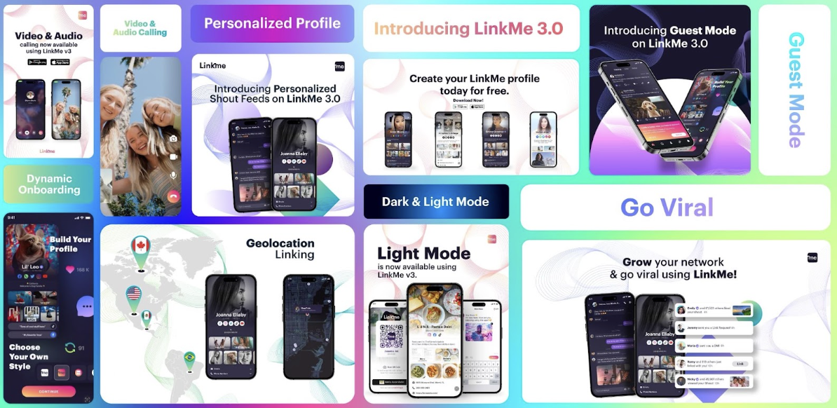 4 Ways LinkMe Makes Sharing and Customizing Profiles a Breeze