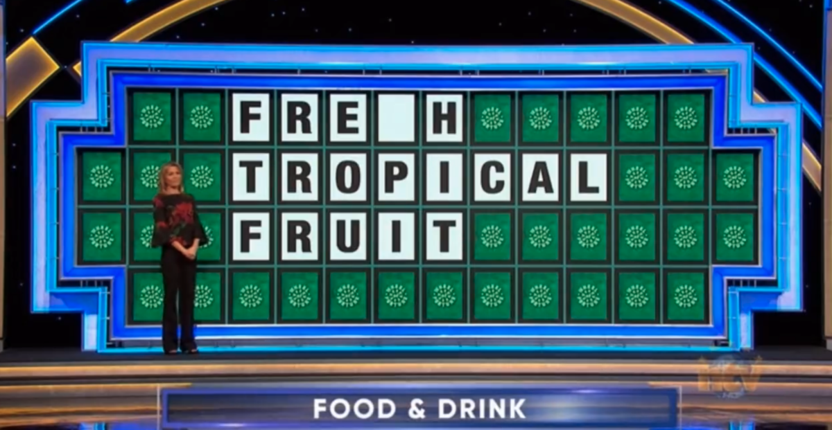 A ‘Wheel of Fortune’ contestant’s ‘fresh tropical fruit’ blunder cost her a trip to Antigua