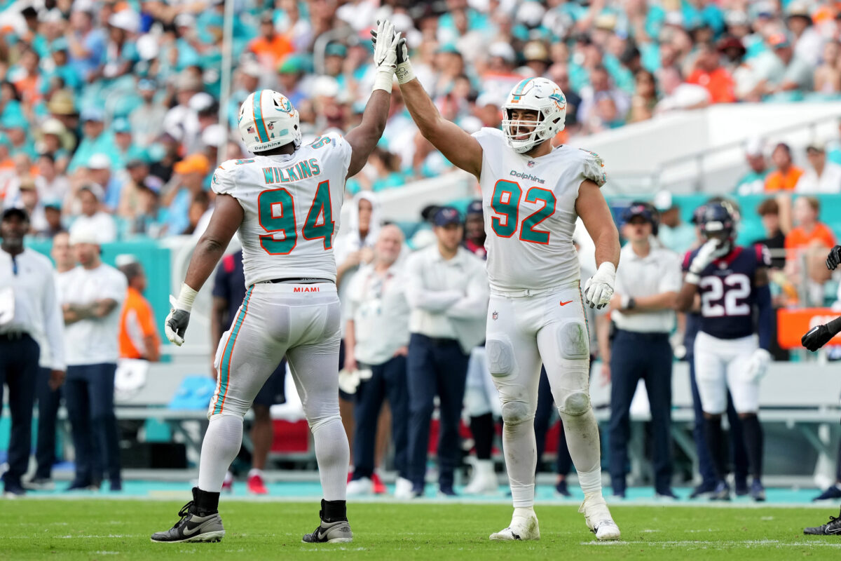 Grading Dolphins defensive linemen after their 2022 season