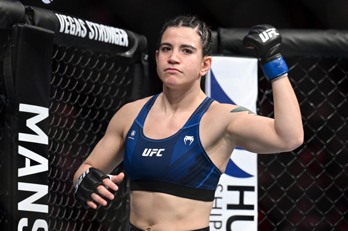 Leaving behind country and son, UFC’s Ailin Perez gutted by cancelation of Hailey Cowan bout