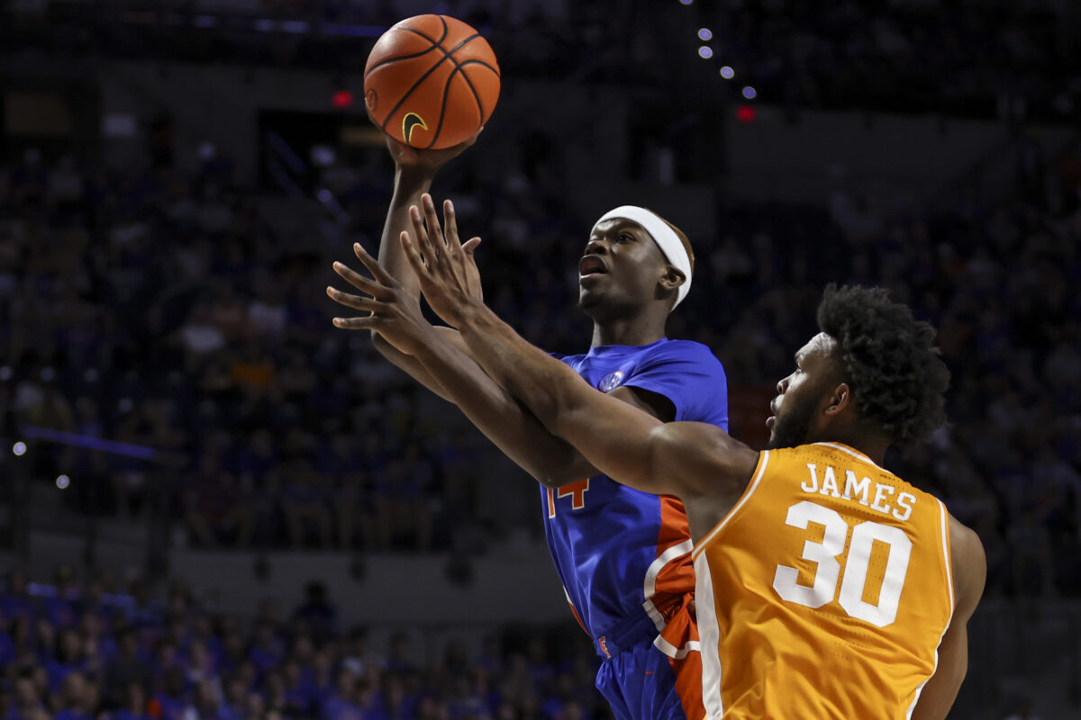 PHOTOS: Highlights from Florida basketball’s win vs No. 2 Tennessee