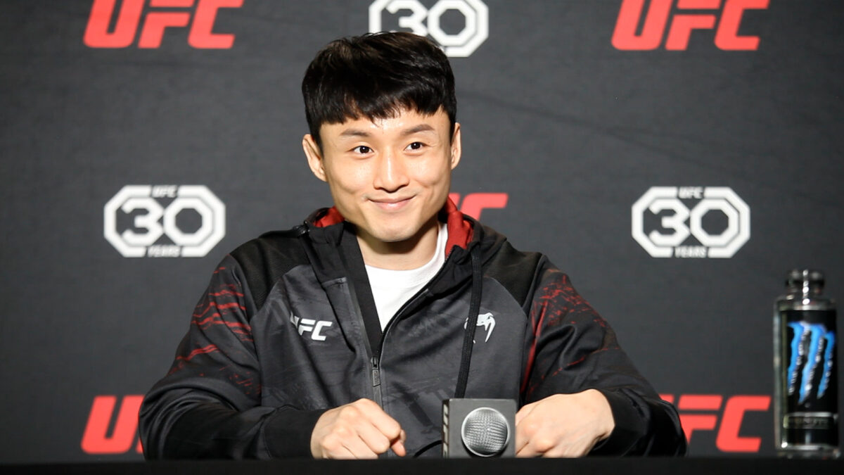 Dooho Choi excited to show off improvements at UFC Fight Night 218 after three-year layoff