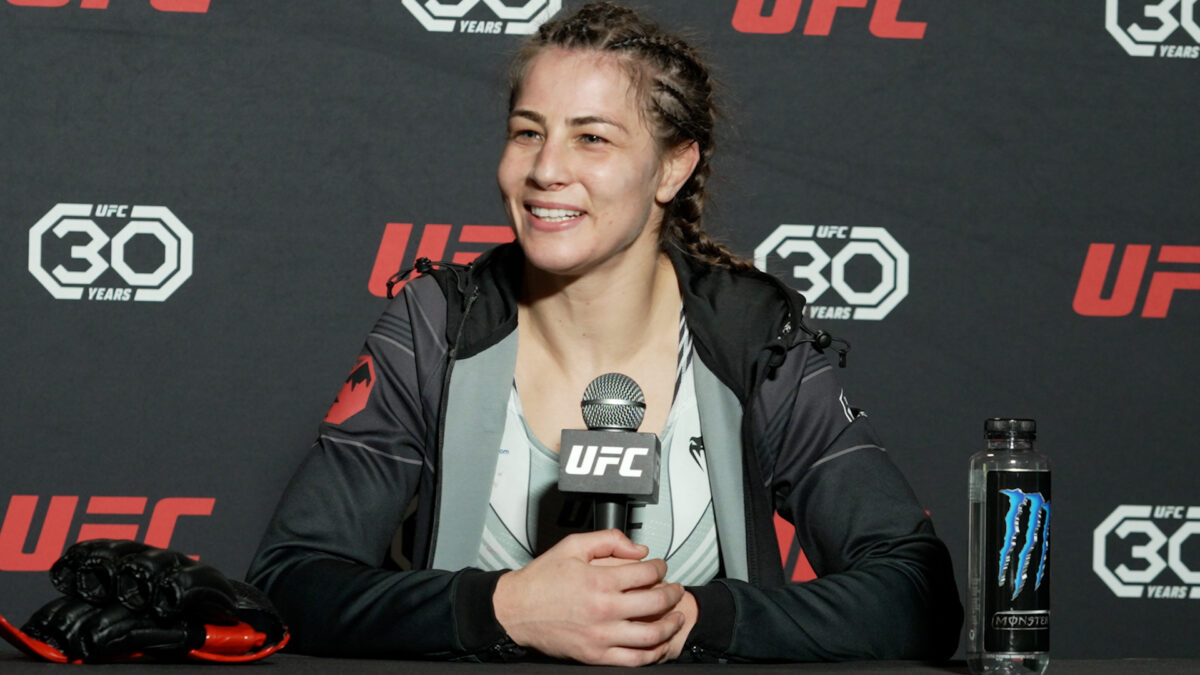 Jasmine Jasudavicius wants to be female GSP for Canadians after UFC Fight Night 220
