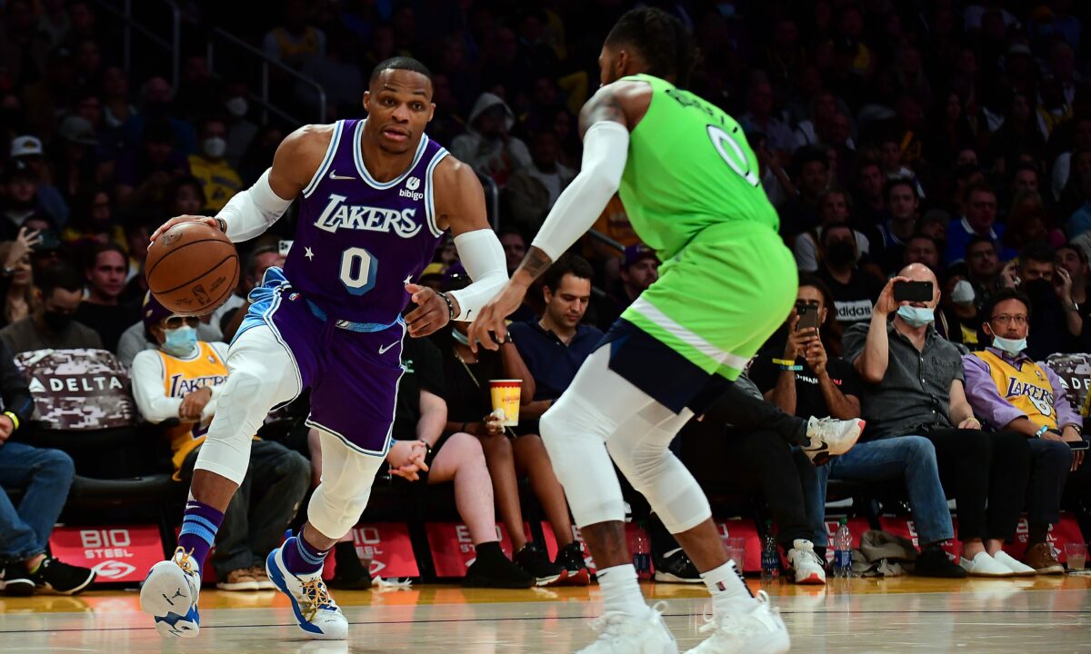 Russell Westbrook-D’Angelo Russell trade has been finalized
