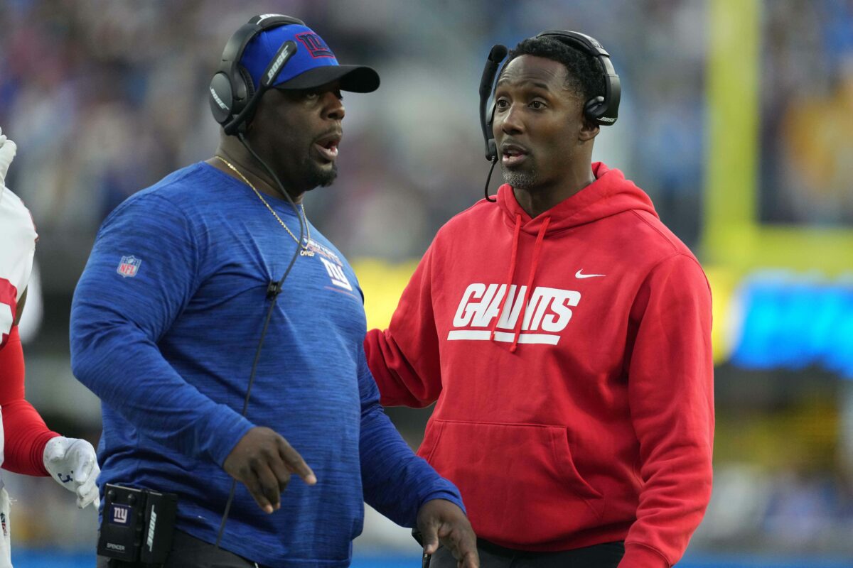 Browns request to interview Giants assistant special teams coordinator Anthony Blevins