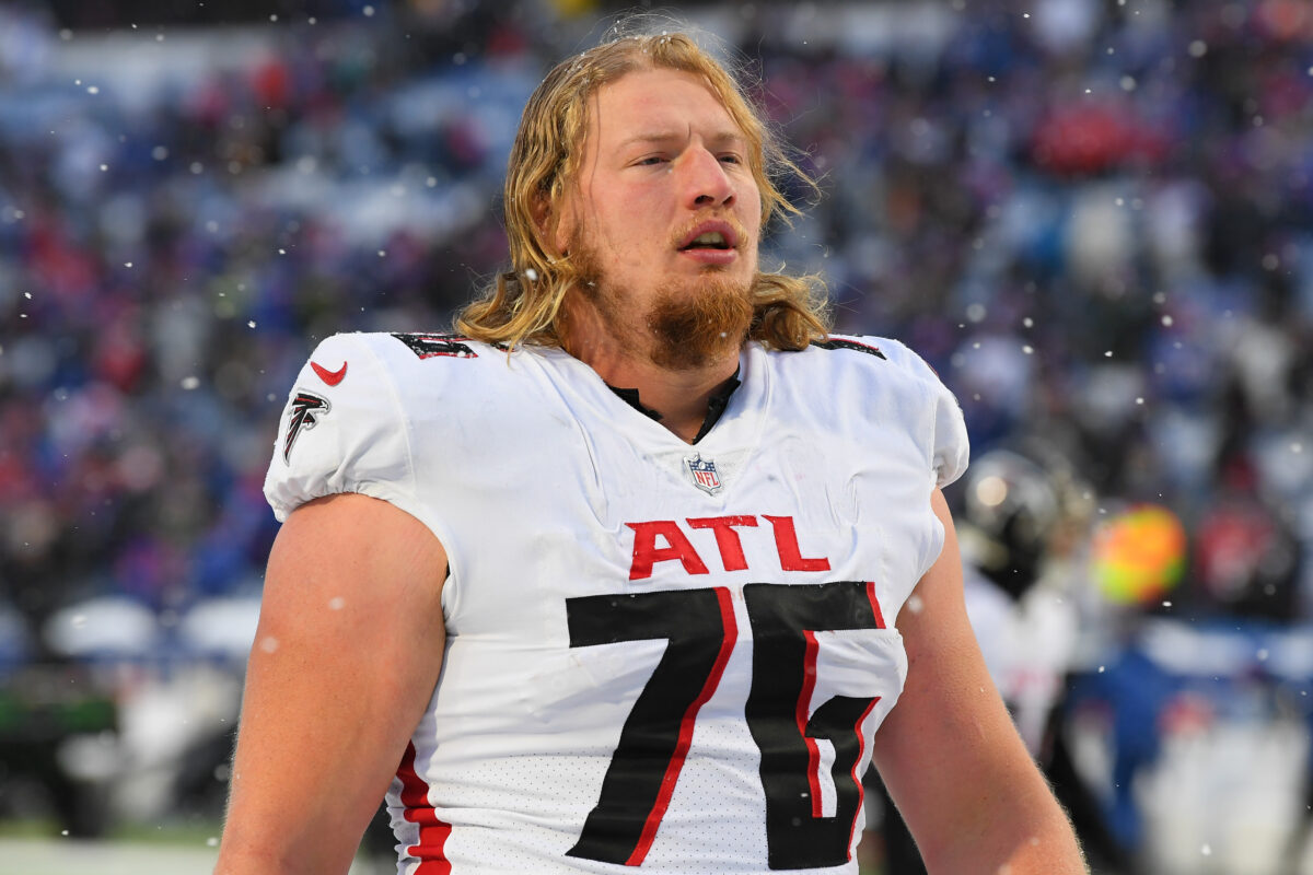 How much would it cost the Falcons to franchise tag Kaleb McGary?