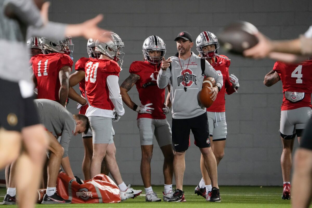 ESPN suggests a certain job could entice Ohio State offensive coordinator Brian Hartline to leave