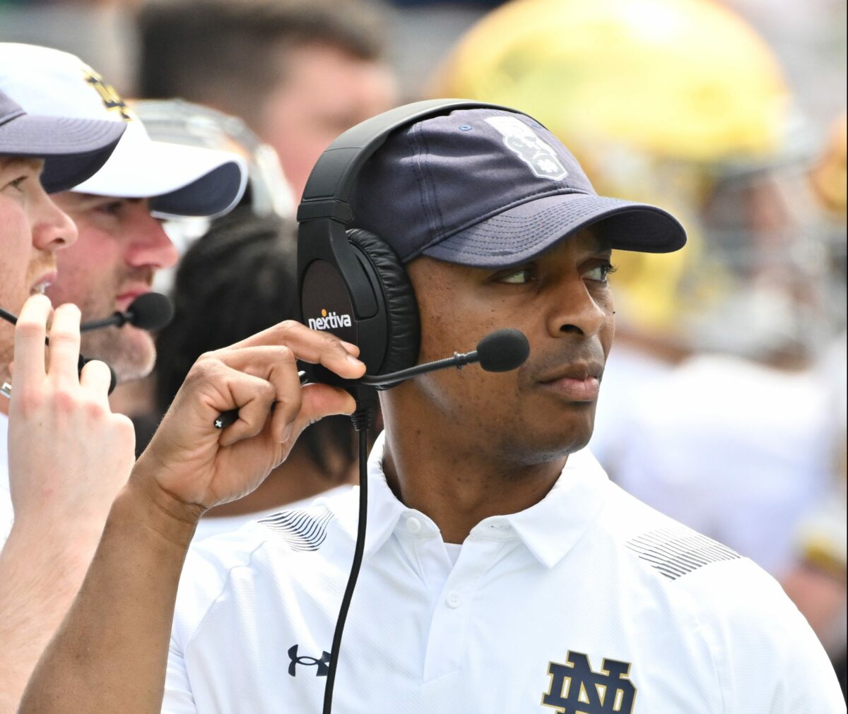 This outlet names one Notre Dame assistant who had an immediate recruiting impact