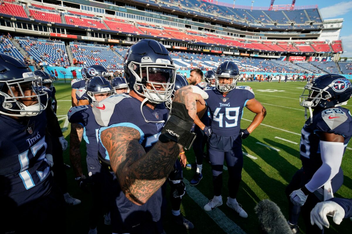 Titans honor Taylor Lewan with tribute video after release