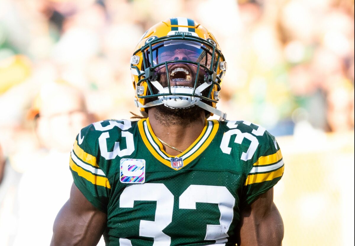 This one chart helps explain the incredible value of Packers RB Aaron Jones