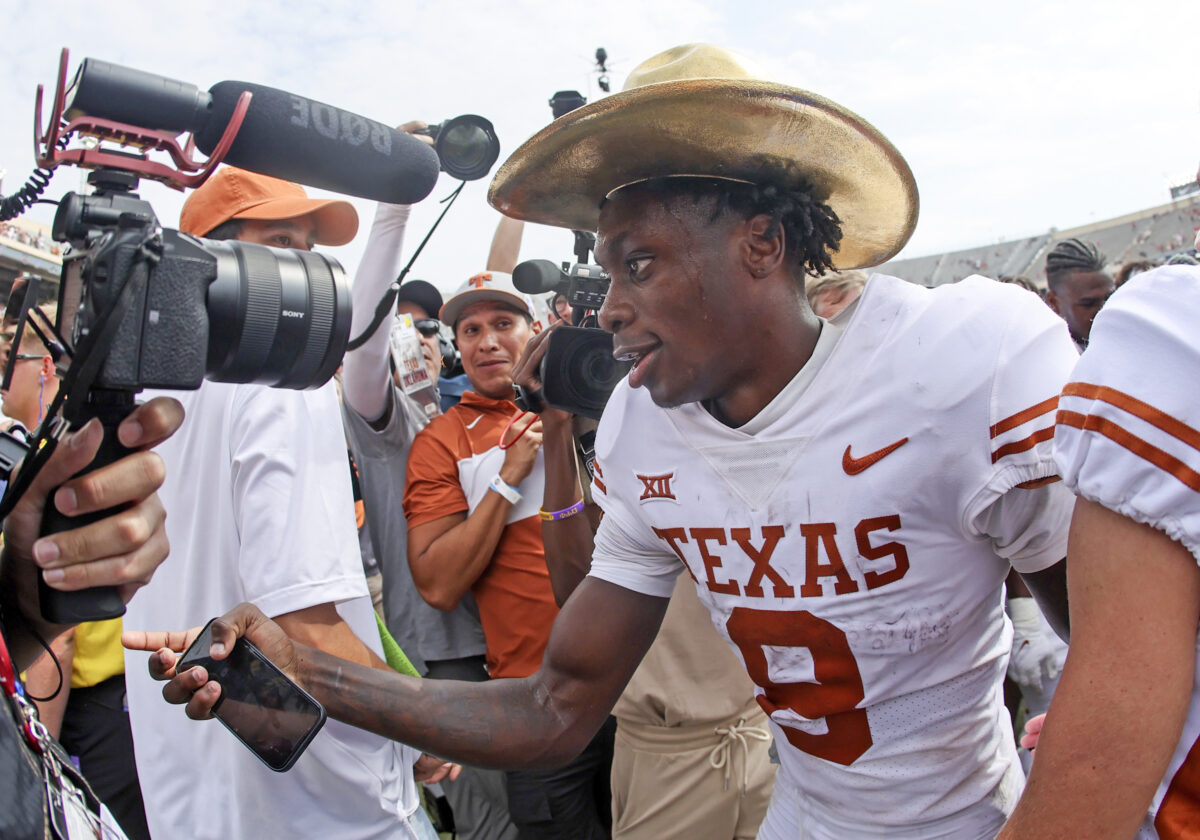 Texas WR Xavier Worthy makes On3 Sports’ list of Top 10 receivers