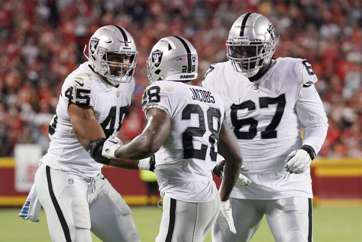 What condition the position is in: Assessing Raiders level of need at RB ahead of free agency