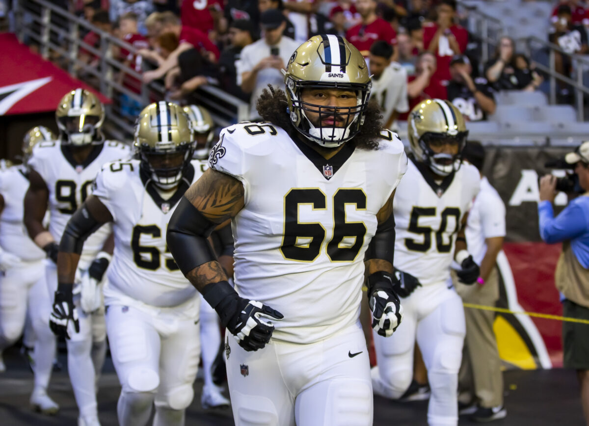 Saints OL Lewis Kidd talks ‘whirlwind’ rookie year, what he learned from Zach Strief