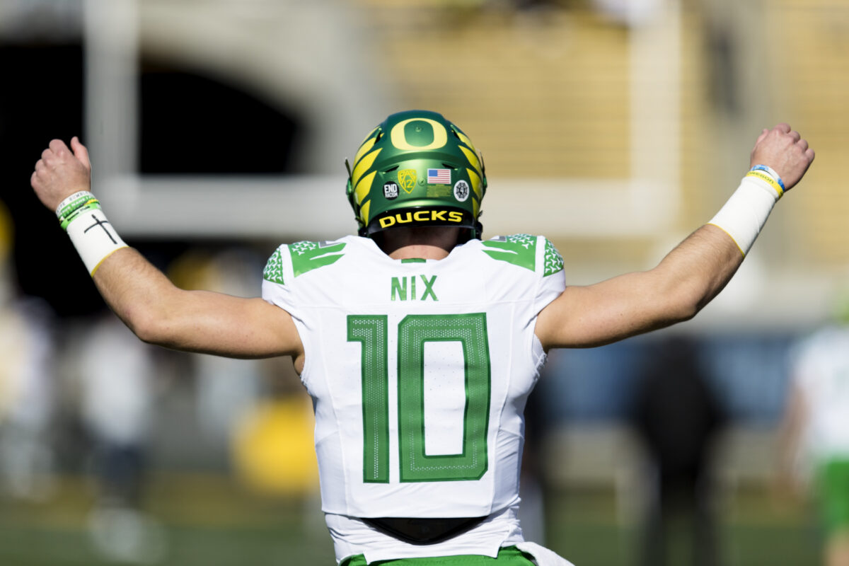 Where can Bo Nix improve his NFL draft stock the most going into the 2023 season at Oregon?