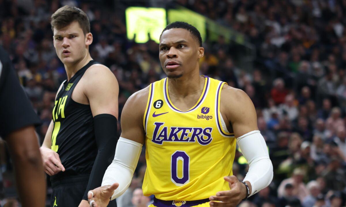 Lakers and Jazz have talked about deal that would involve Russell Westbrook