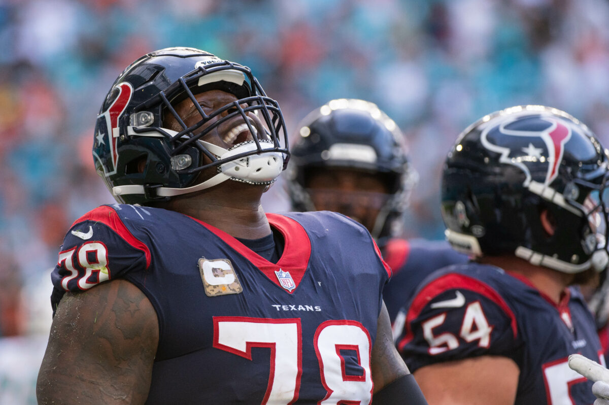 Texans GM Nick Caserio provides update on Laremy Tunsil contract extension