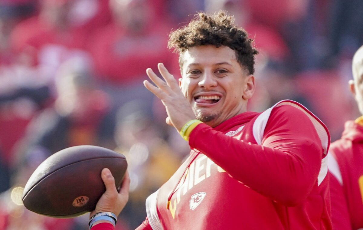 Patrick Mahomes was absolutely shocked by a Disneyland ride during his Super Bowl MVP visit