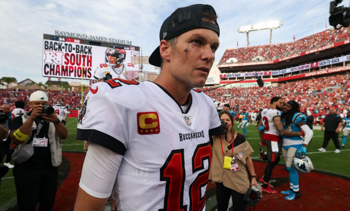 Panthers victimizer, Buccaneers QB Tom Brady retires ‘for good’
