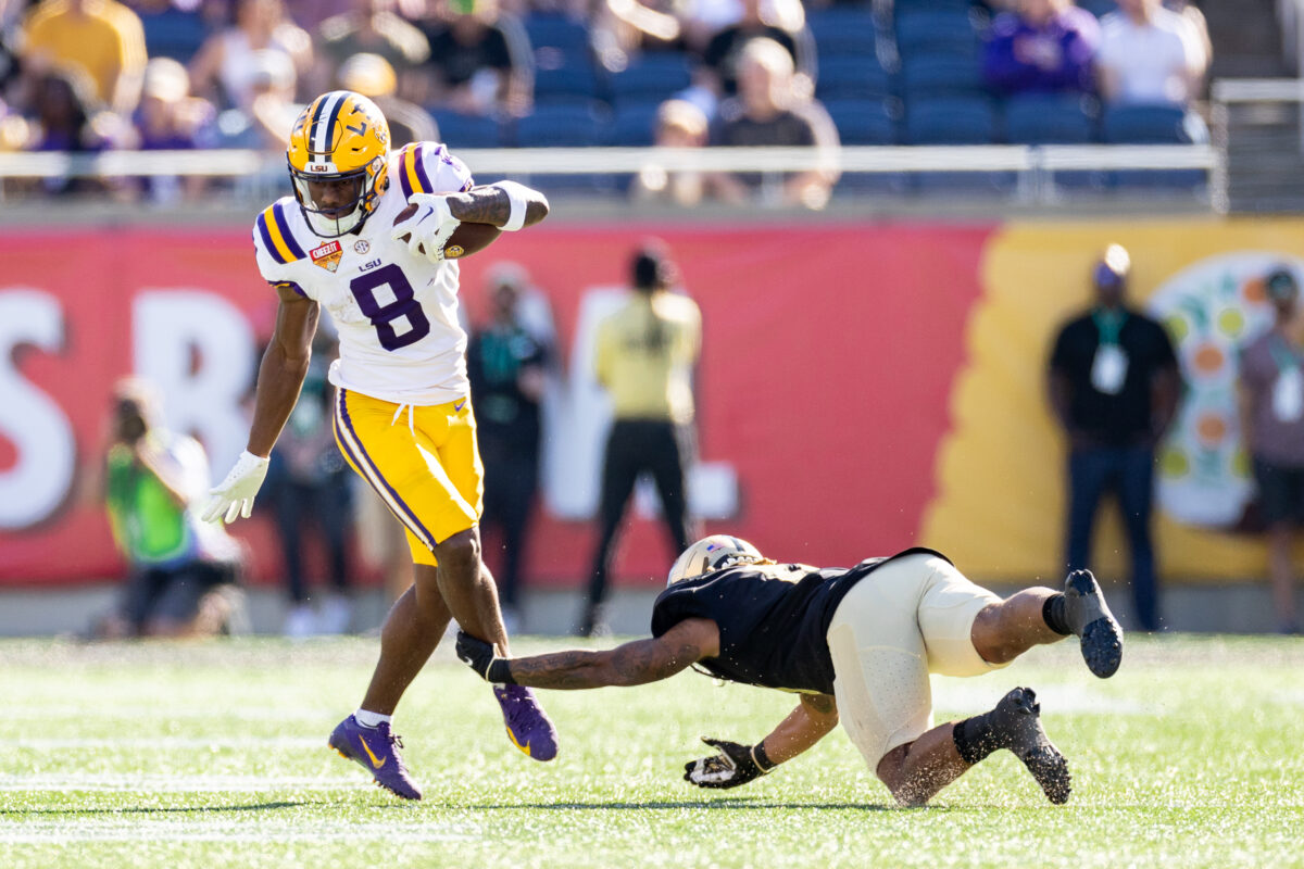 Report: Star LSU WR Malik Nabers arrested in New Orleans on weapons charge