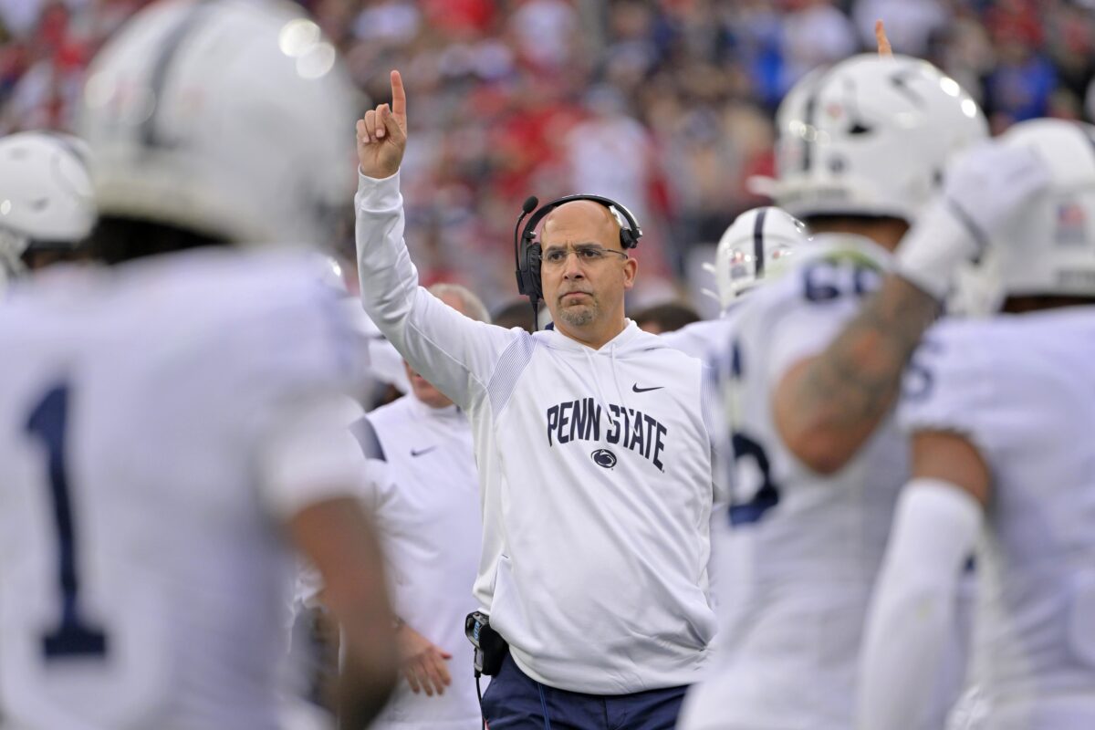 Where does Penn State rank in the Big Ten for returning production?