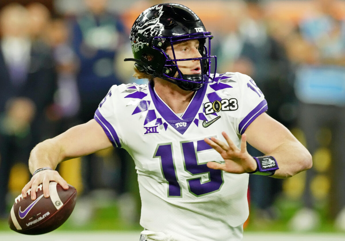 Lions draft profile: Max Duggan, QB, TCU