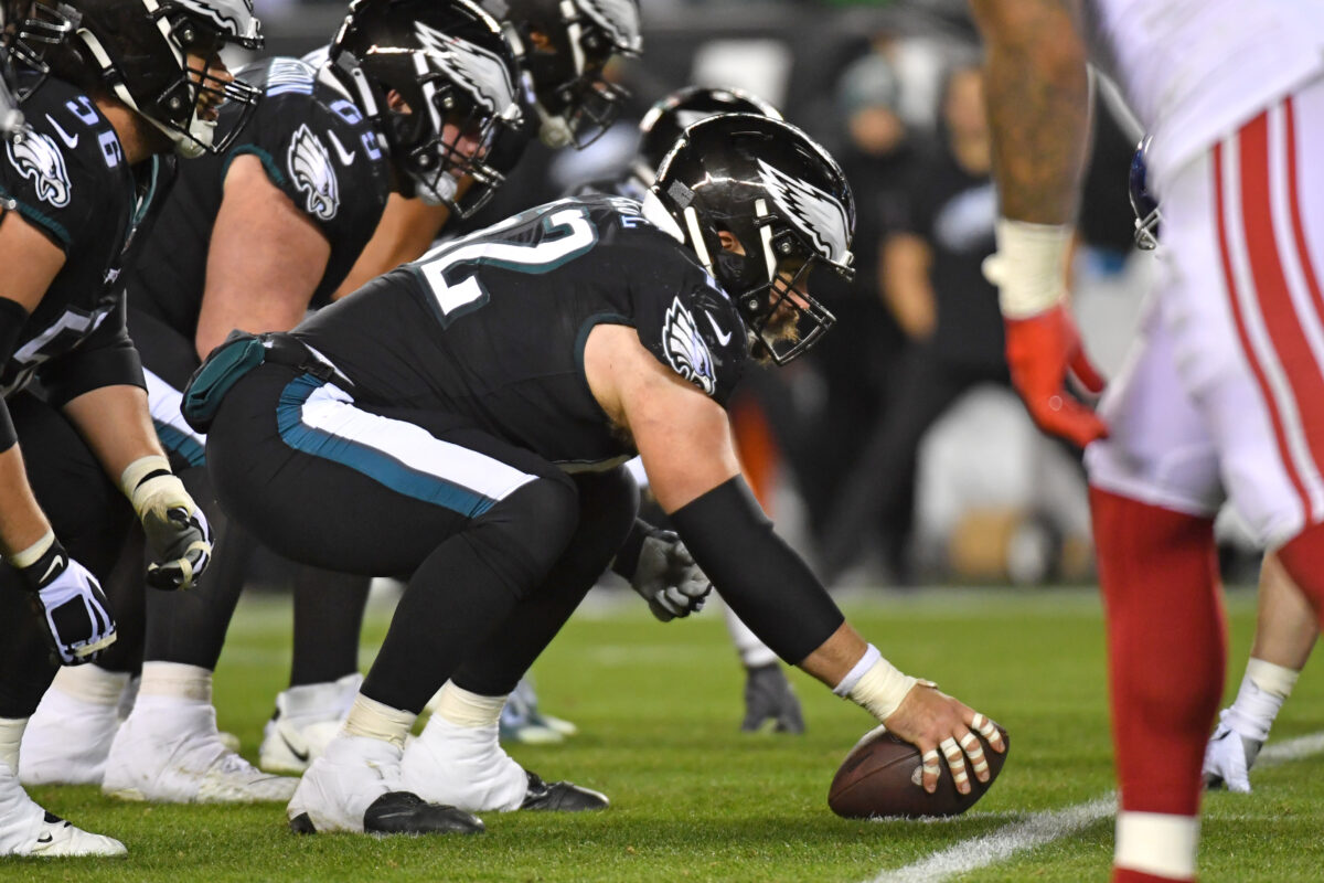 The Eagles’ offensive line is the best unit in Super Bowl LVII