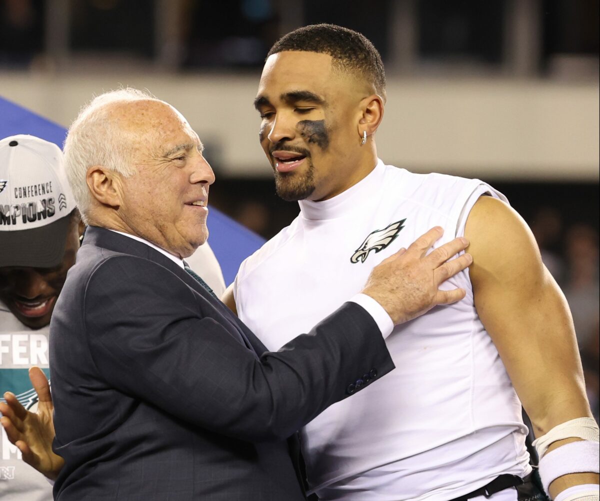 Eagles owner on contract extension for Jalen Hurts: He has nothing to prove