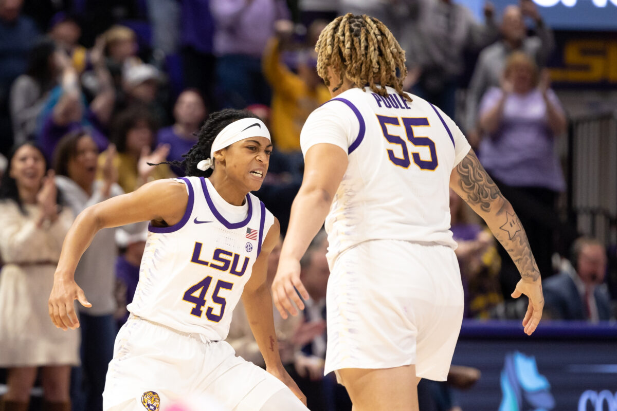 LSU women’s basketball survives at Texas A&M, moves to 23-0 on the season