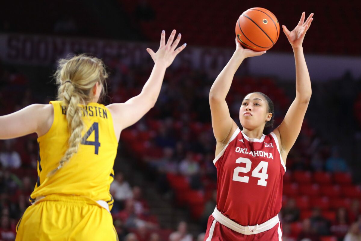 Oklahoma Women dominate West Virginia 93-68 at the Lloyd Noble Center