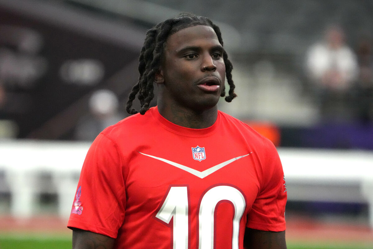 WATCH: Tyreek Hill mic’d up at the 2023 Pro Bowl Games practice