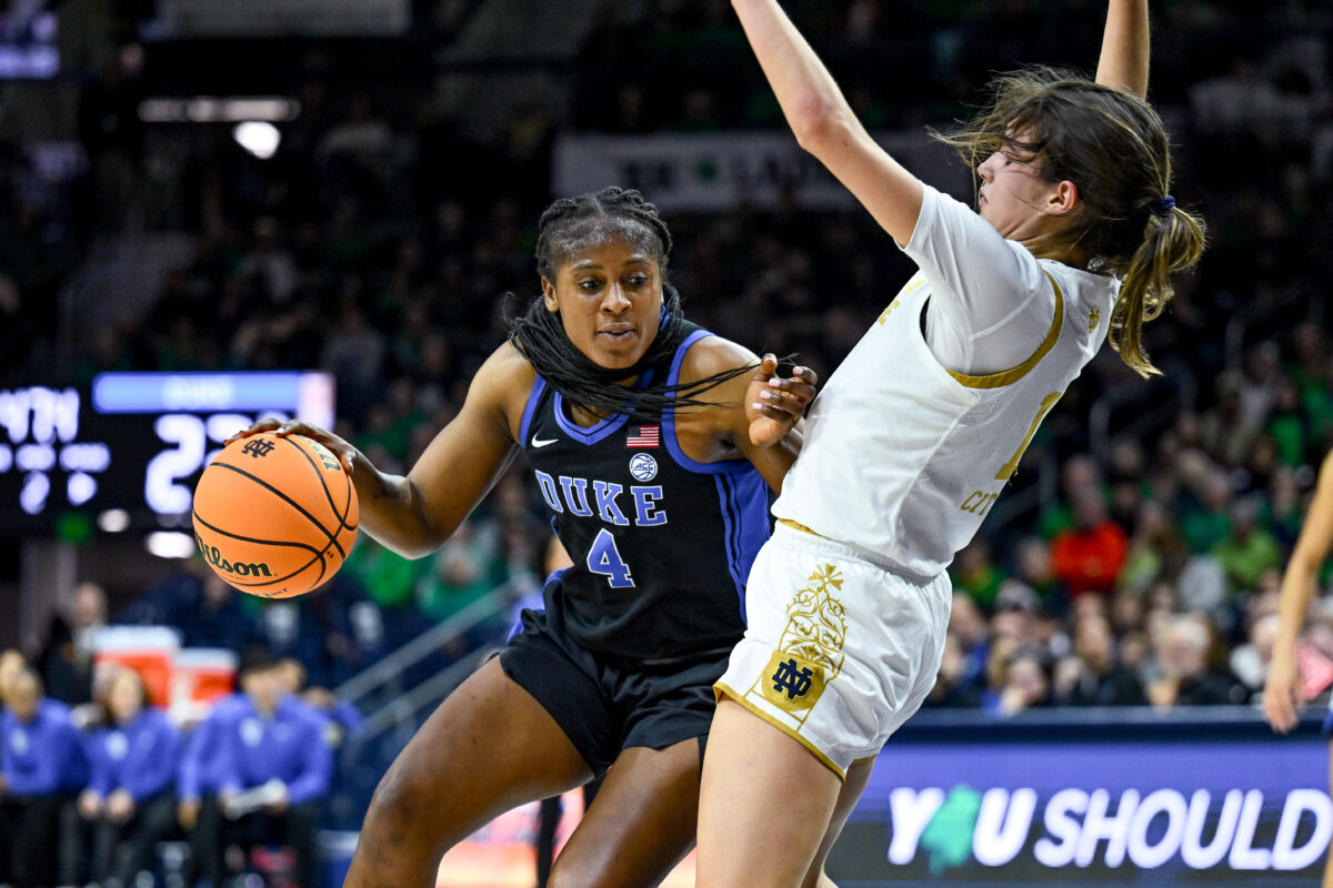 Notre Dame falls to Duke, slips to second in the ACC